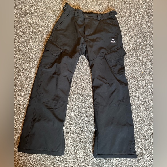 Gerry Weber Black Cargo Snow Pants for Men - Picture 1 of 6